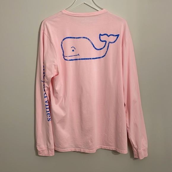 Vineyard Vines Light Pink Long Sleeve Size Large - Picture 2 of 4